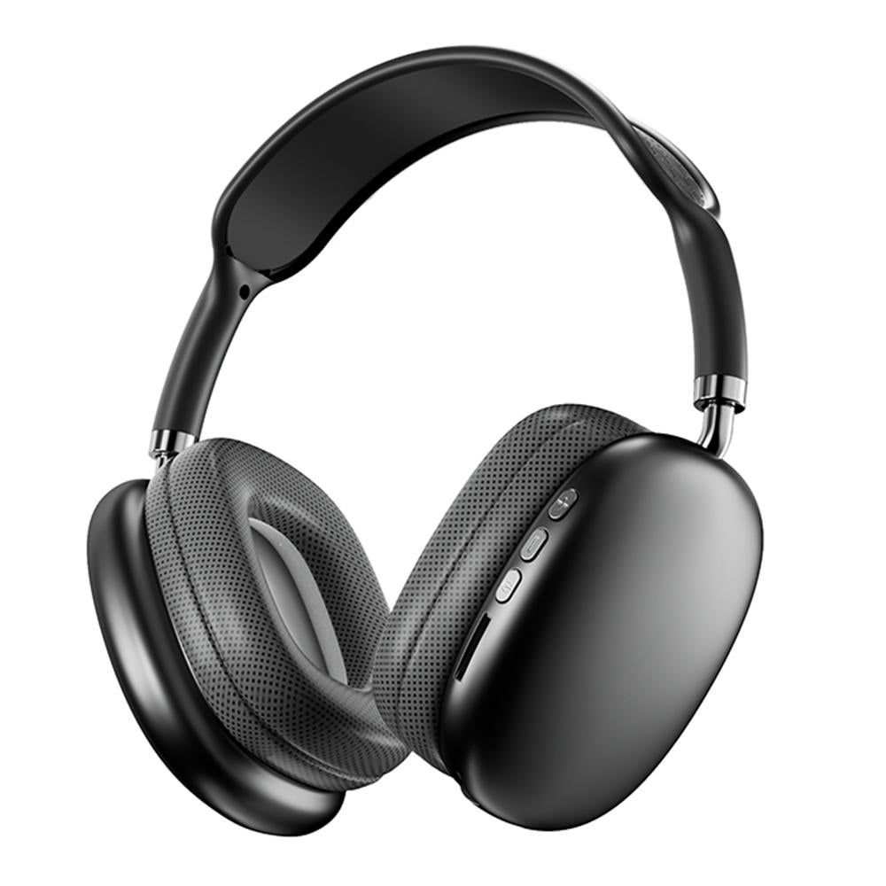 Wireless Bluetooth Over-Ear Headphones TWS Adjustable Earphones Headset Foldable Lightweight Headset for Home Office - Green - Image 3