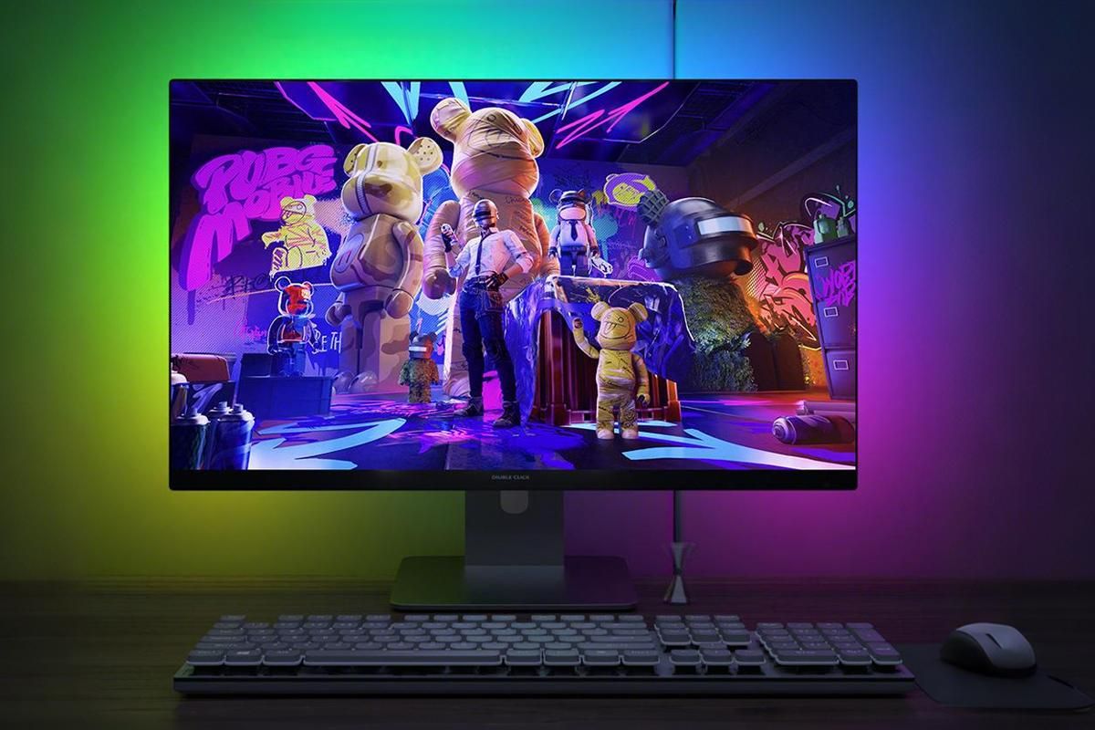 32 Inch RGB LED Monitor Backlight Strip Gaming Light for Computer Screen - Image 2