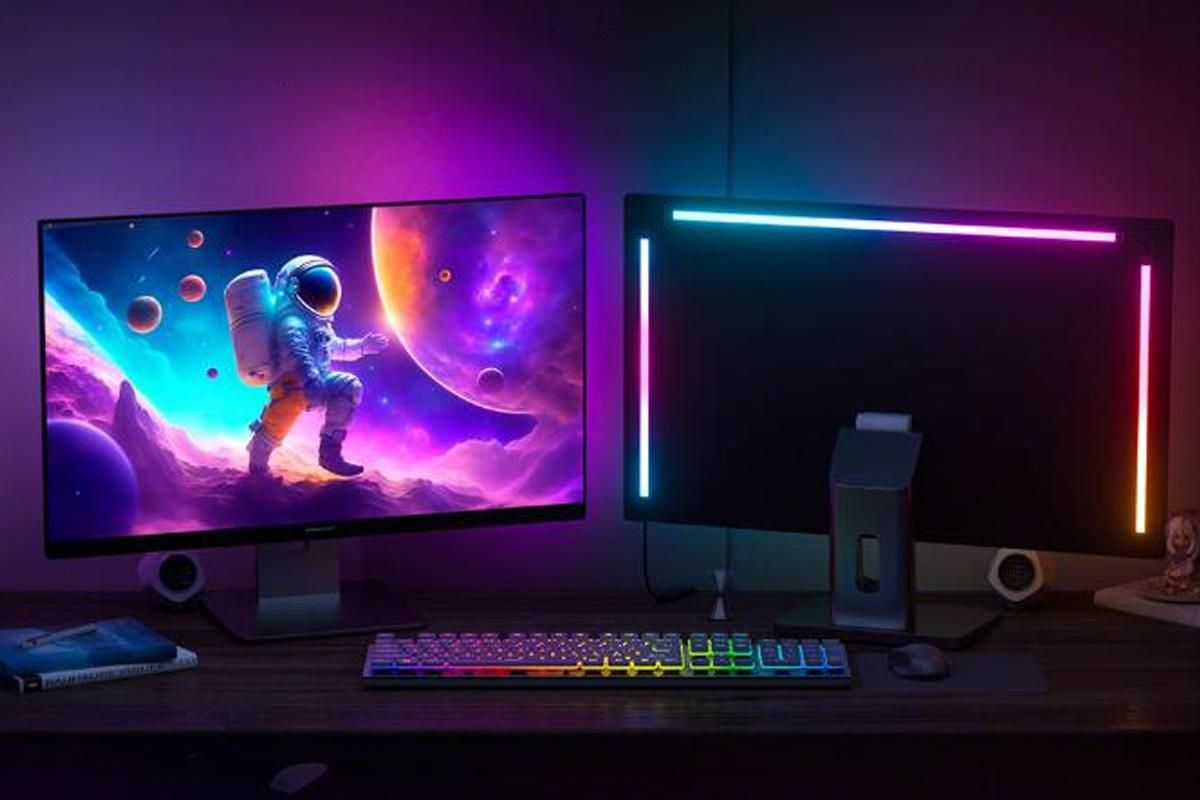 32 Inch RGB LED Monitor Backlight Strip Gaming Light for Computer Screen - Image 5