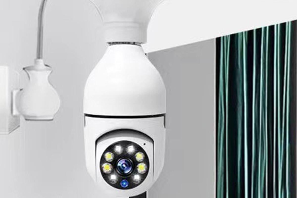 Light Bulb Security Camera HD WiFi IP Security Lamp Camera Bulb Light Camera Wireless WiFi Light Security Camera Home Security - Image 3