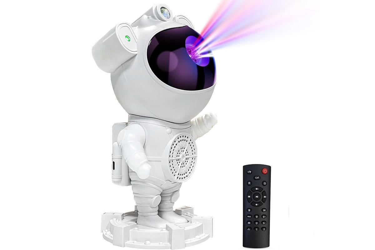 Astronaut Galaxy Projector Star Projector Bluetooth Speaker White Noise - Image 1
