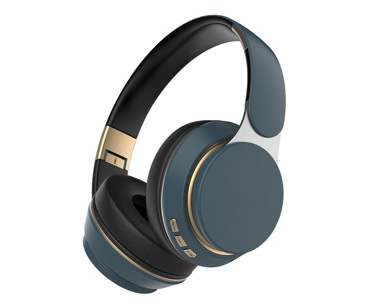 Wireless Headphones - Foldable Stereo - Bluetooth Over Ear Headset with Mic for Sports/Computer - Image 1