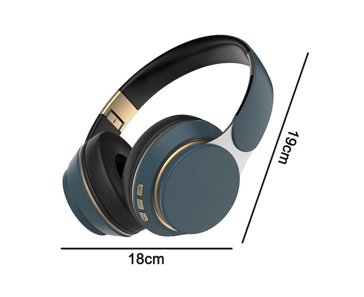 Wireless Headphones - Foldable Stereo - Bluetooth Over Ear Headset with Mic for Sports/Computer - Image 5