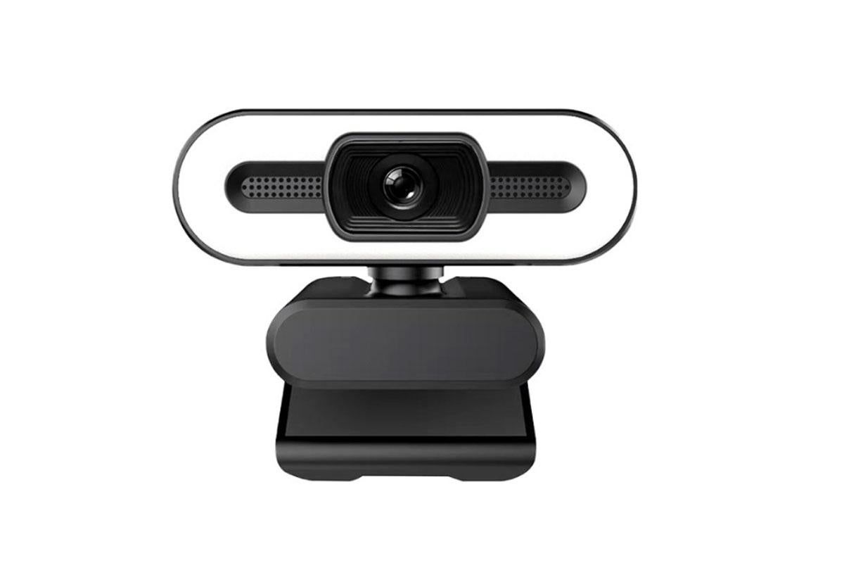 4K Webcam for PC with Light Computer Camera with Built-in Microphone Plug & Play USB Webcam - Image 3