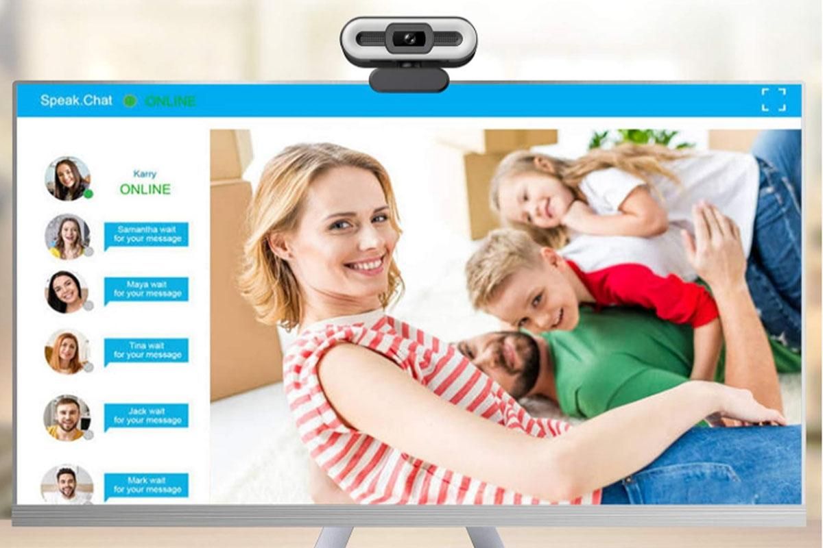 4K Webcam for PC with Light Computer Camera with Built-in Microphone Plug & Play USB Webcam - Image 6