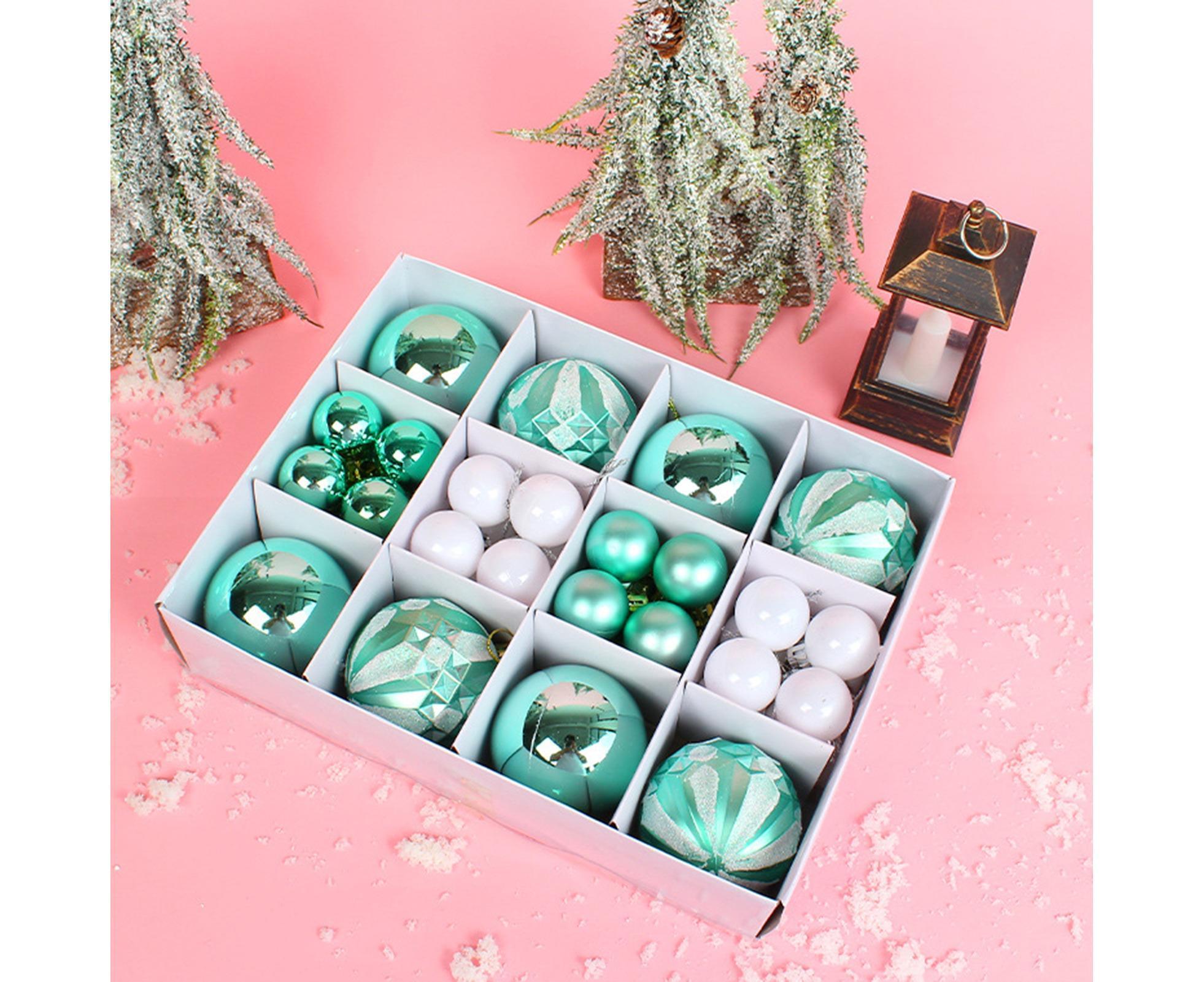 Xmas Balls Round Shape-Green - Image 2