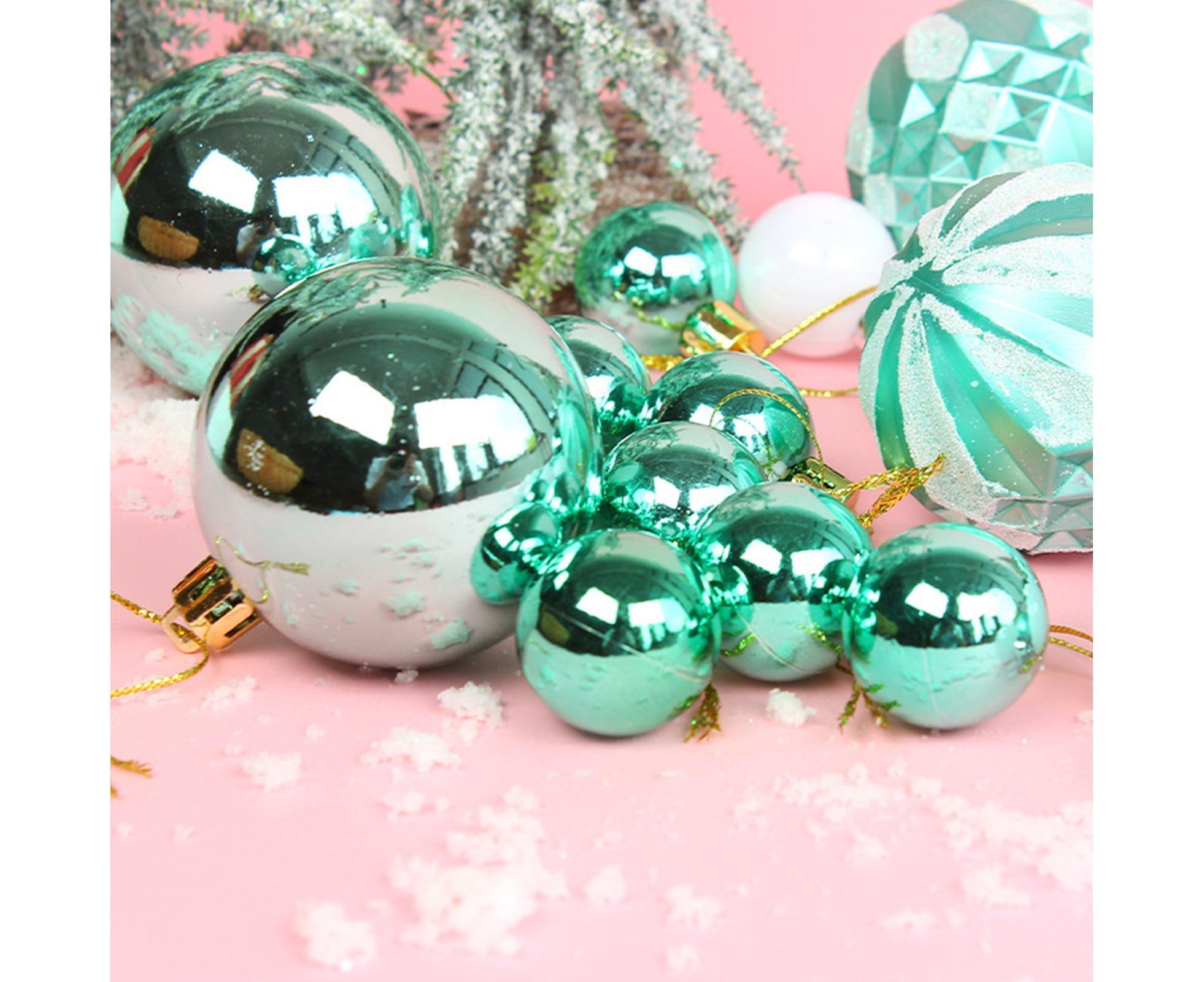 Xmas Balls Round Shape-Green - Image 3