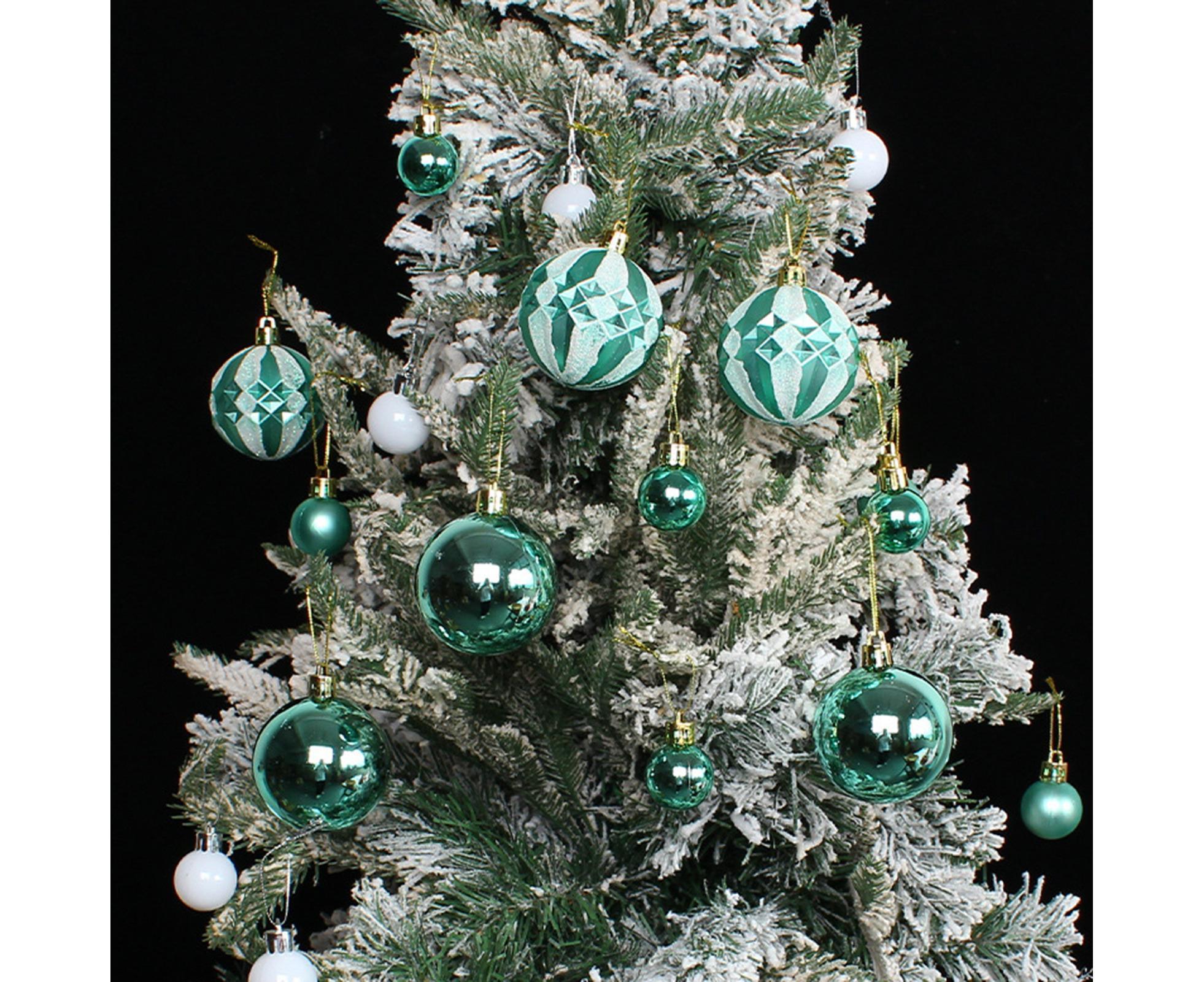 Xmas Balls Round Shape-Green - Image 4