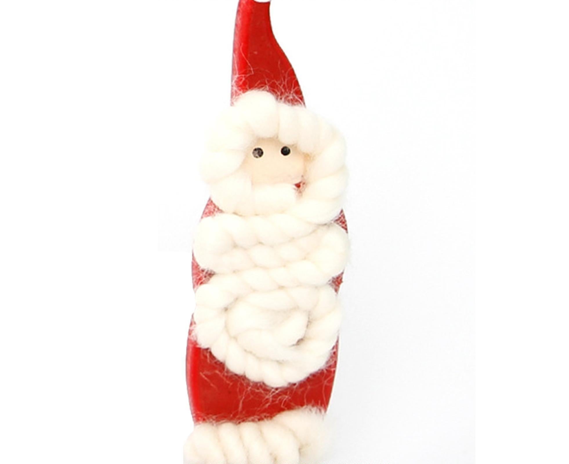 Snowman Ornament Festive Atmosphere Decorate Wood Tea Table Garden Doll Figurine for Home-L - Image 3