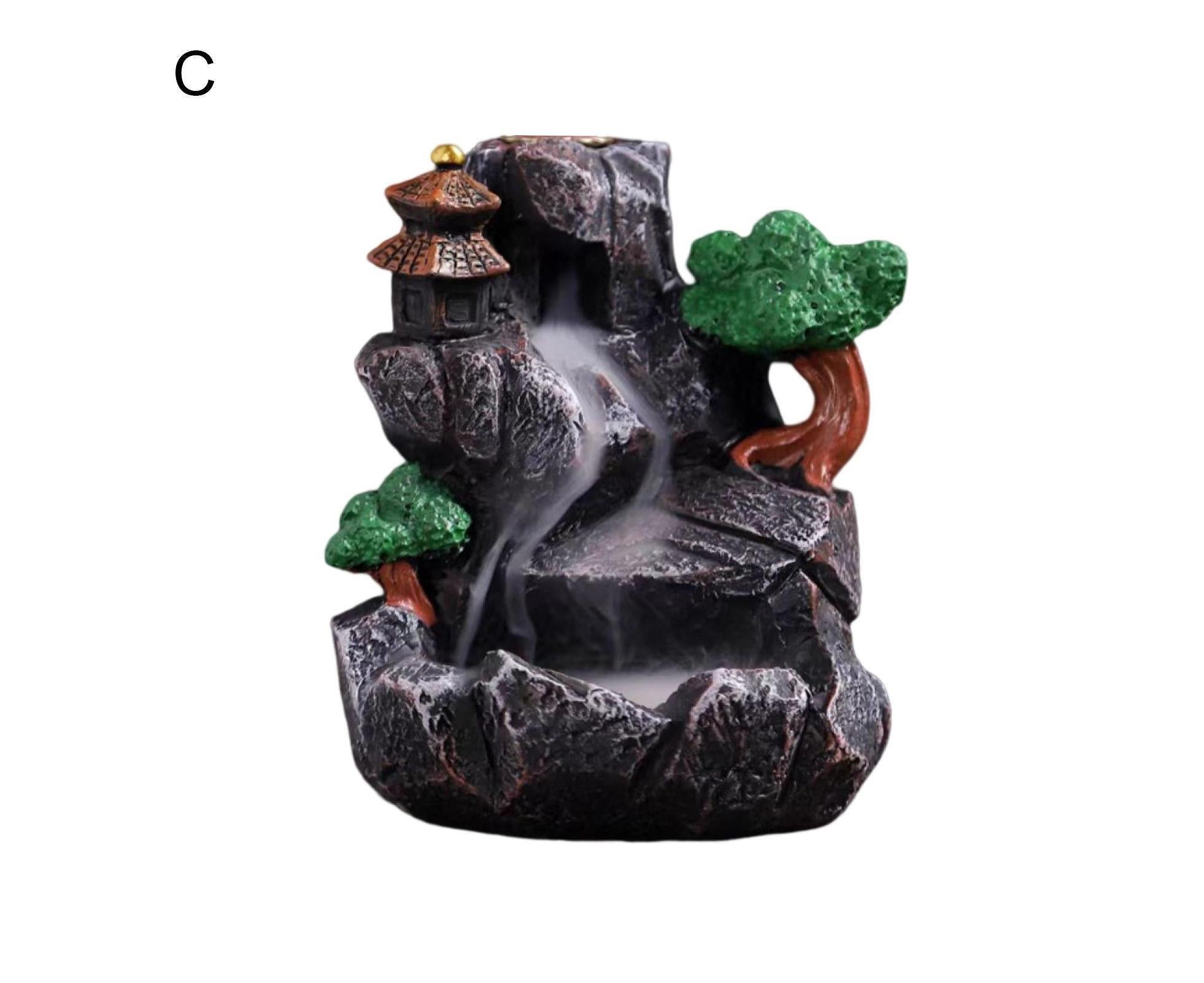 Resin Incense Burner Home Decor-C - Image 2