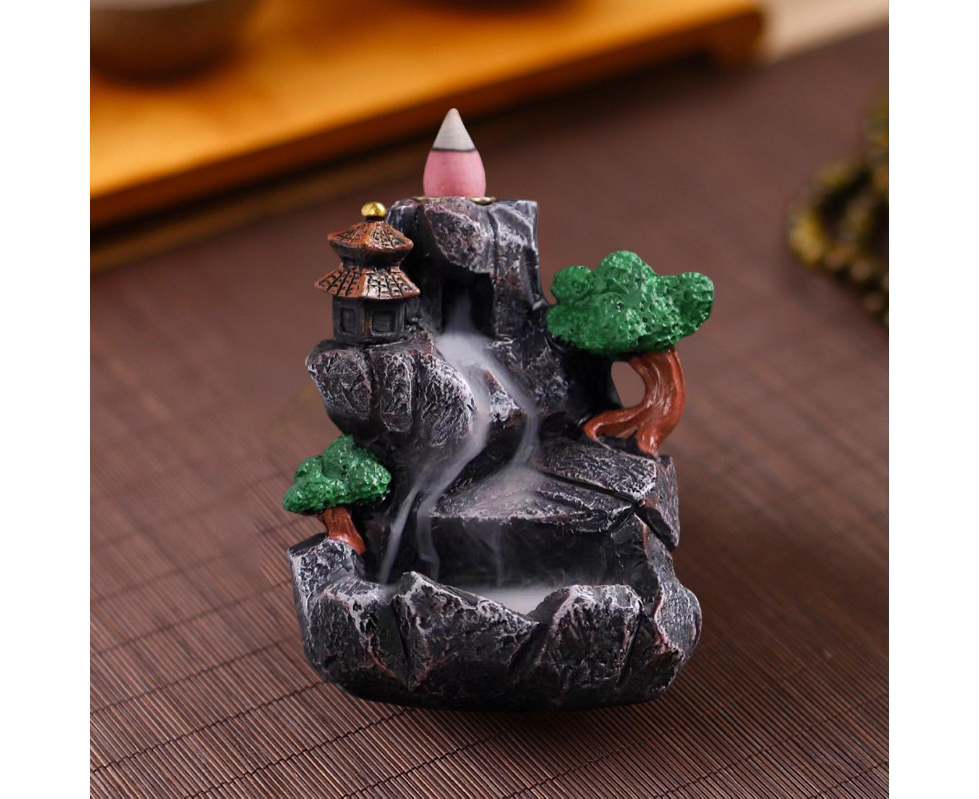 Resin Incense Burner Home Decor-C - Image 4