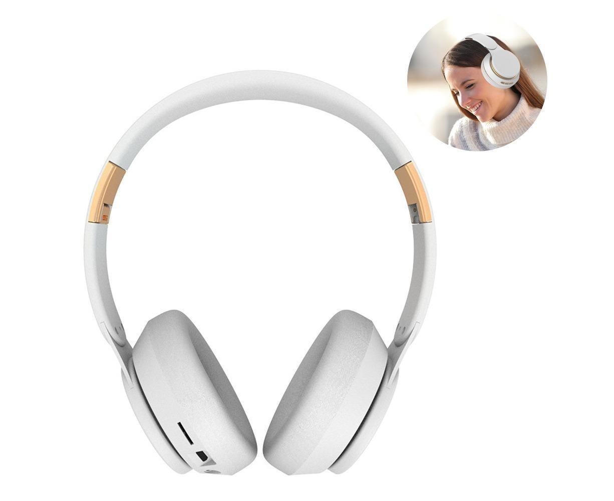 Wireless Headphones - Foldable Stereo - Bluetooth Over Ear Headset with Mic for Sports/Computer - Image 2