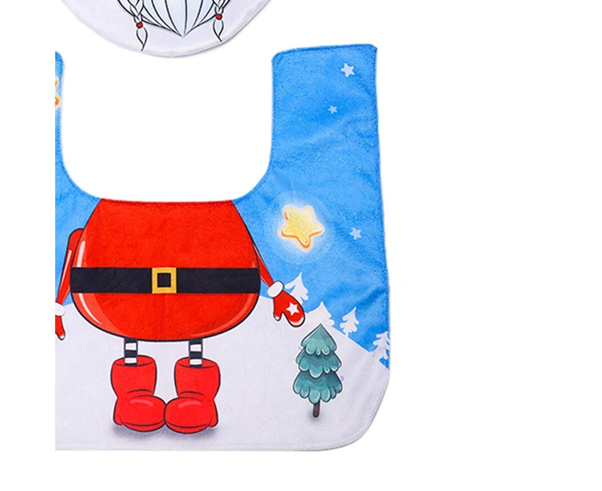 Christmas Toilet Mat Pad Kit-B - Image 3