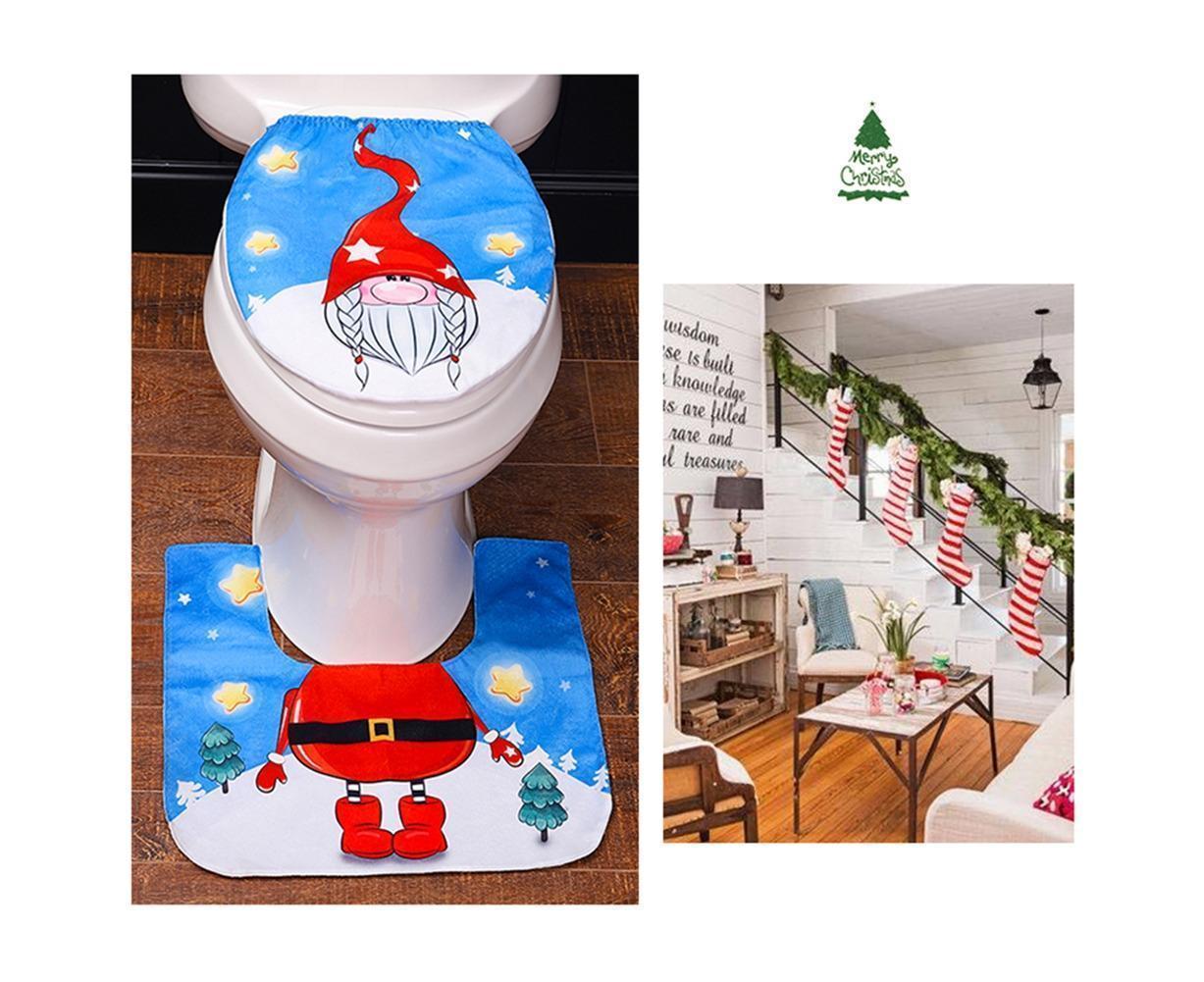 Christmas Toilet Mat Pad Kit-B - Image 6