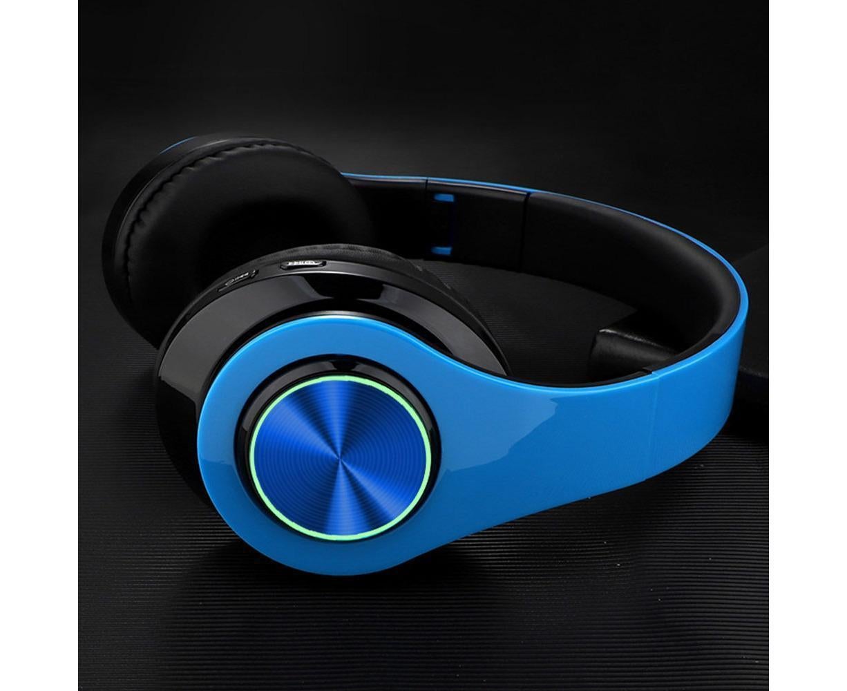 Bluetooth Headphones - Foldable & Lightweight - Wireless Stereo Headset with Mic for Travel/PC - Image 3