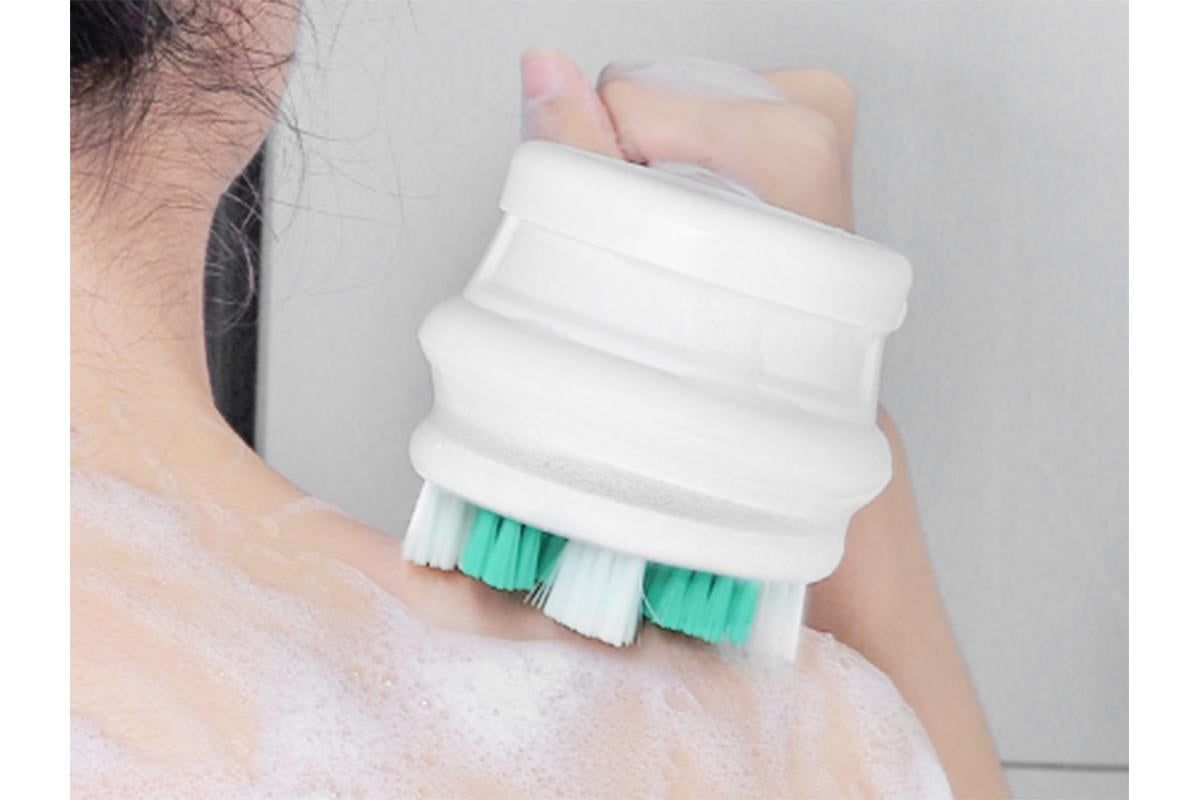 Electric Back Scrubber Body Brush Exfoliating Bath Brush for Shower - Pink - Image 7