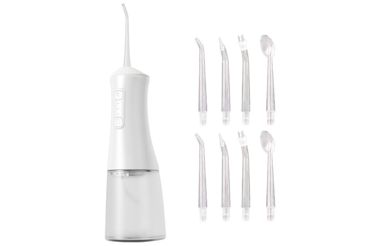 Cordless Rechargeable Portable Water Flosser for Teeth Gums Braces Care and Travel with 8 Flossing Tips - Image 7