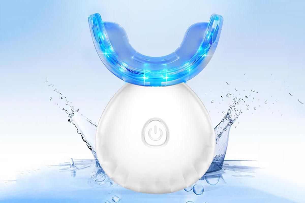 Portable Teeth Whitening Kit with Blue Light Technology - White - Image 5