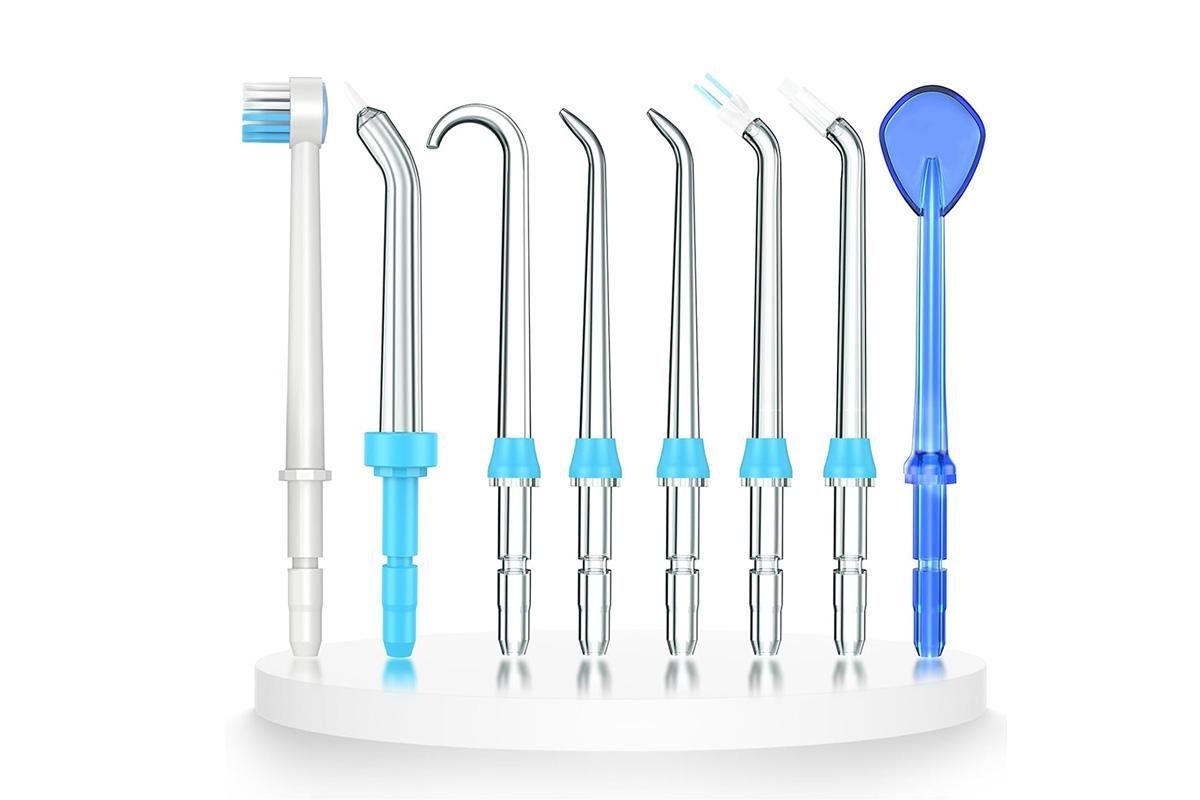 8-Piece Nozzle Set For Waterpik Water Flosser And Dental Flosser - Image 2