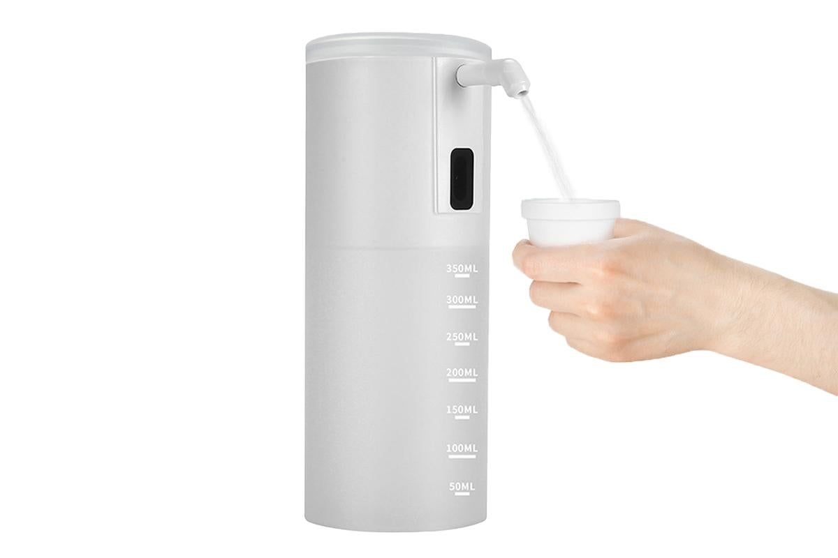 Rechargeable Portable Automatic Mouthwash Dispenser for Bathroom -White - Image 1