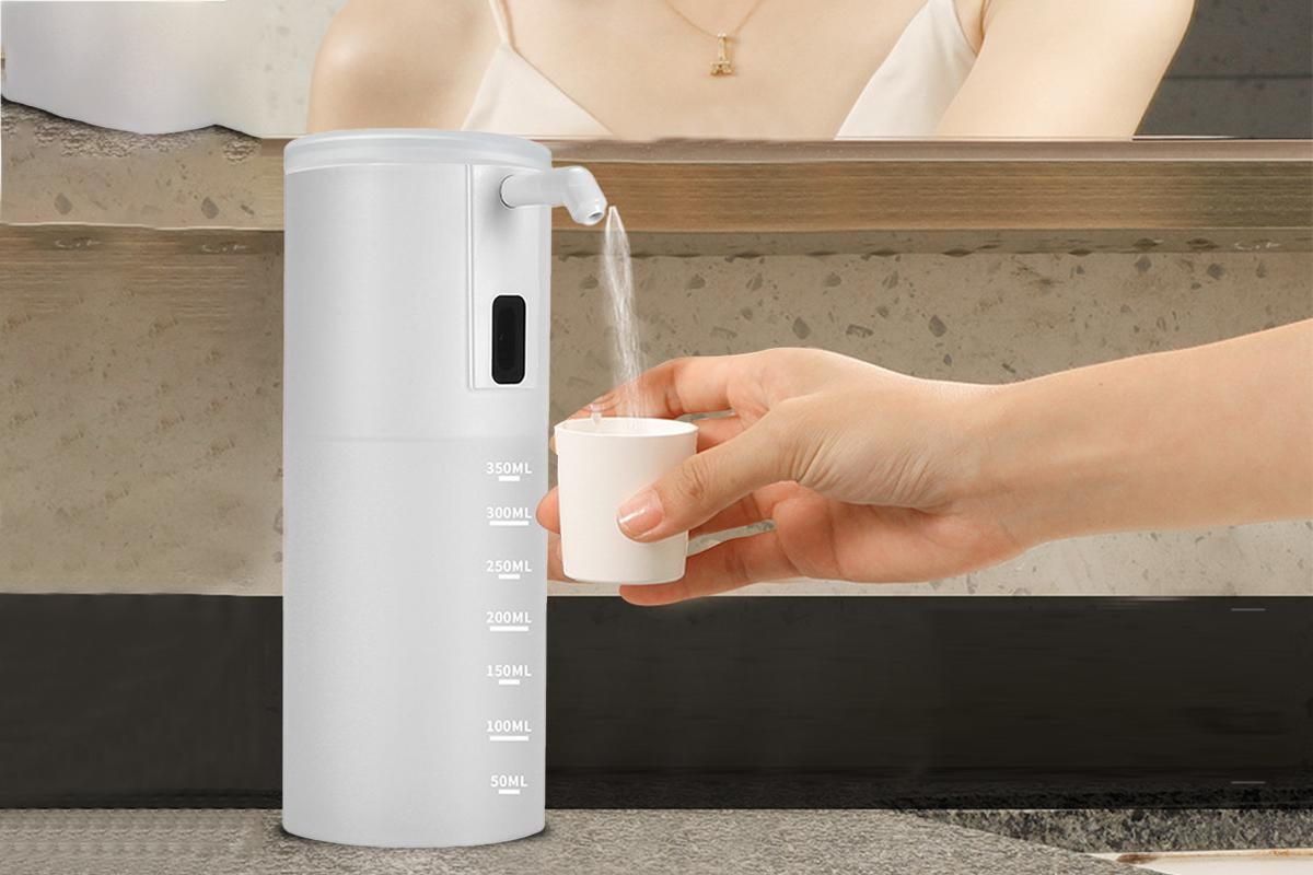 Rechargeable Portable Automatic Mouthwash Dispenser for Bathroom -White - Image 3