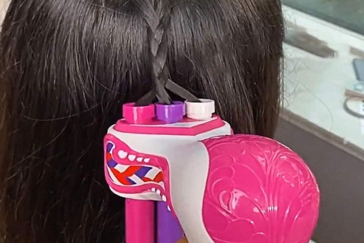 Electric Hair Braider Hair Braiding Machine Hair Twisting Tool Electric Rollers Automatic Hair Braiding Device - Image 3