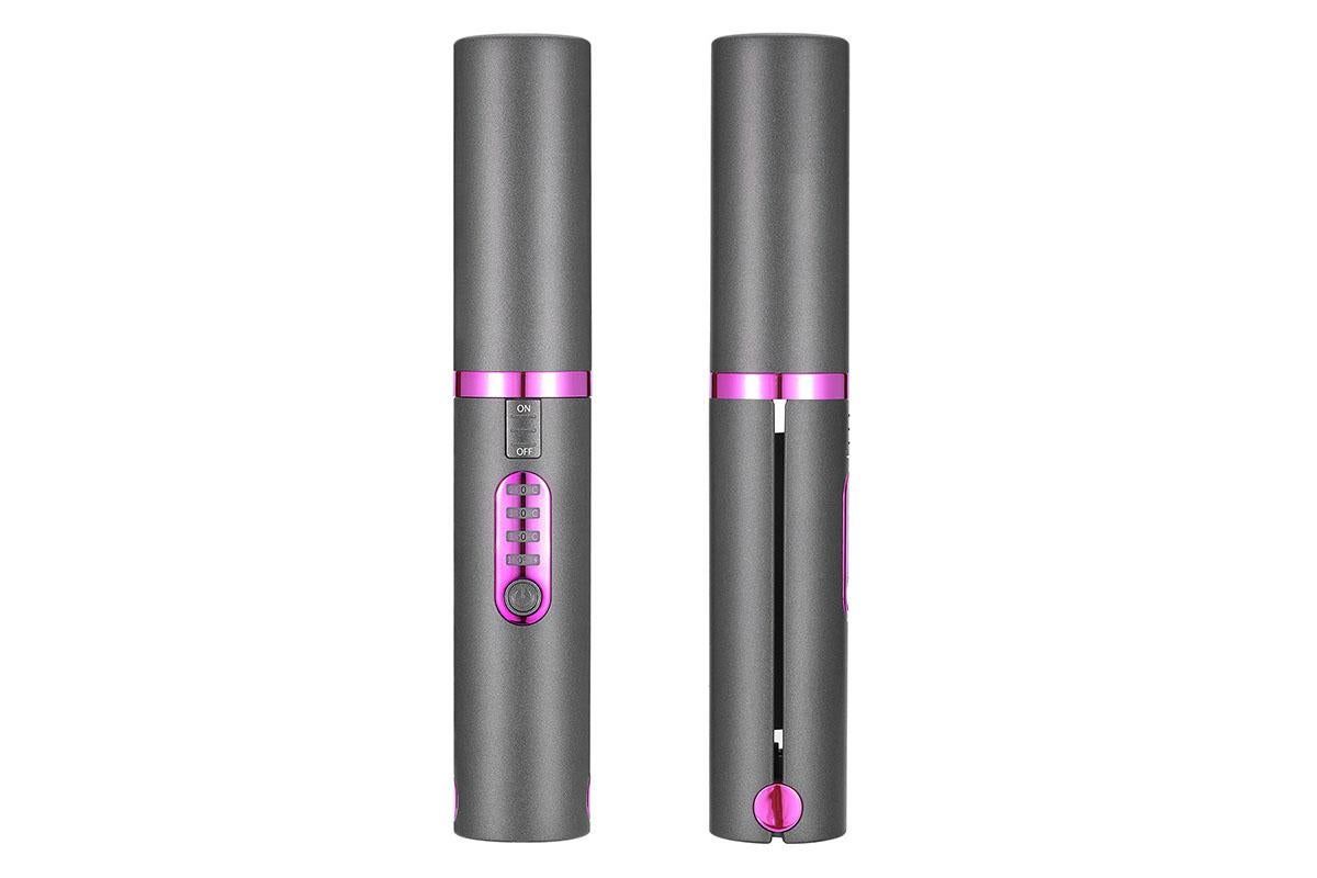 Cordless Hair Straightener and Curler 2 in 1 Mini Ceramic Flat Iron for Travel - Image 2