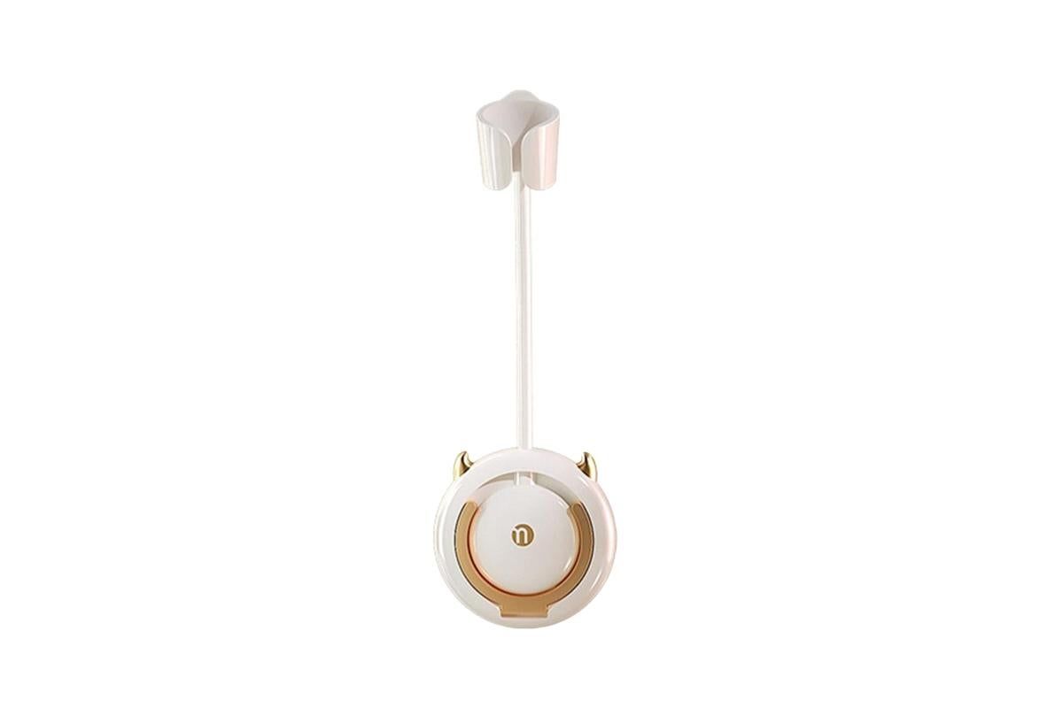 Hands-Free Hair Dryer Holder Adjustable Lazy Bracket -White-gold - Image 2