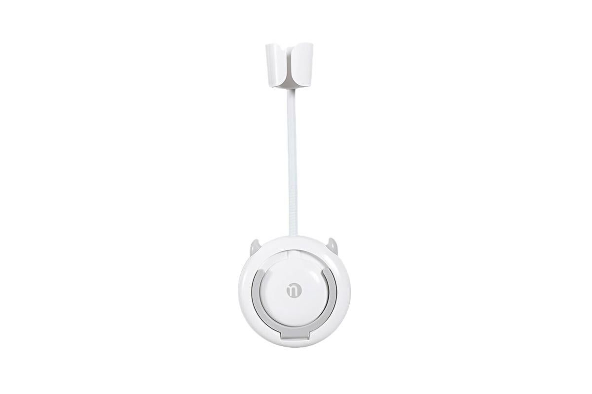 Hands-Free Hair Dryer Holder Adjustable Lazy Bracket -White-gray - Image 2