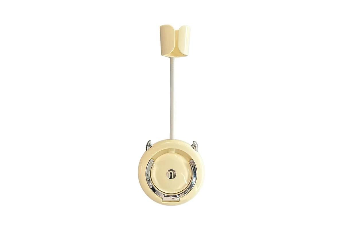 Hands-Free Hair Dryer Holder Adjustable Lazy Bracket -Yellow-silver - Image 2