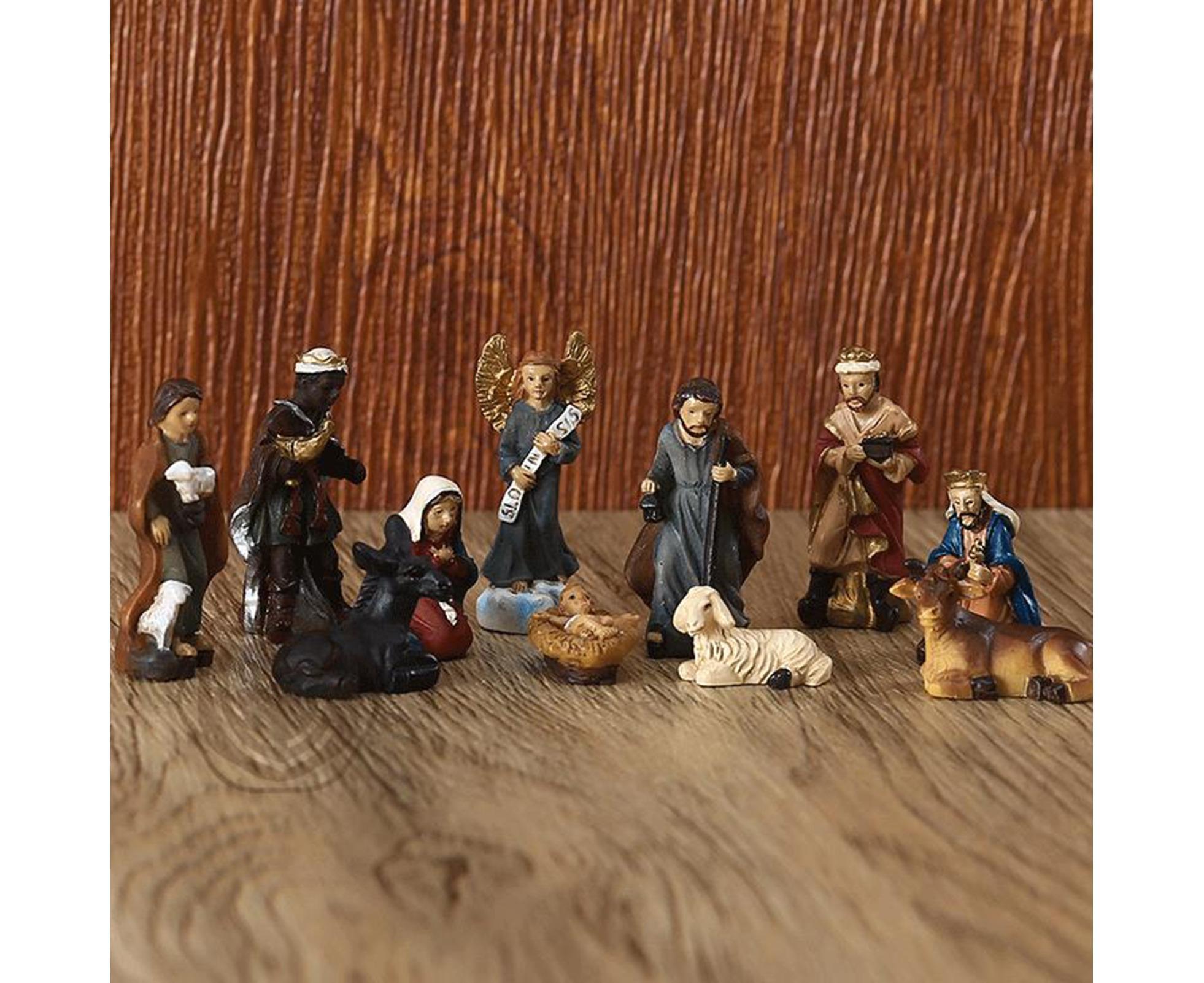 Jesus Figurine Set-Multicolor - Image 1