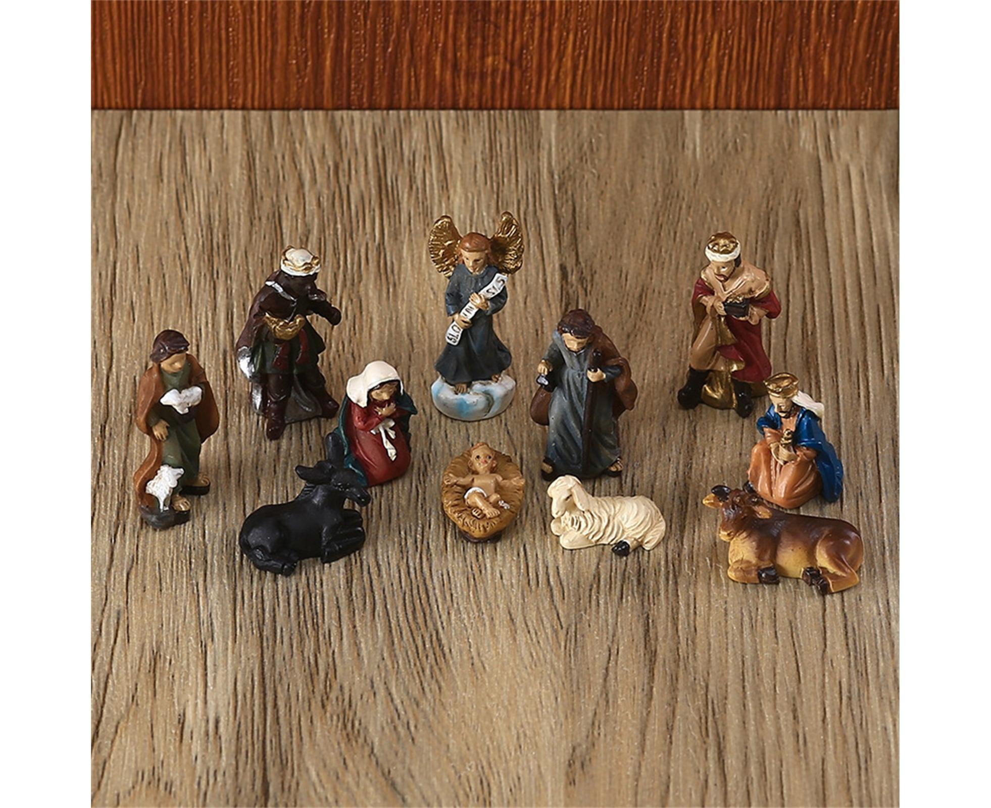 Jesus Figurine Set-Multicolor - Image 3