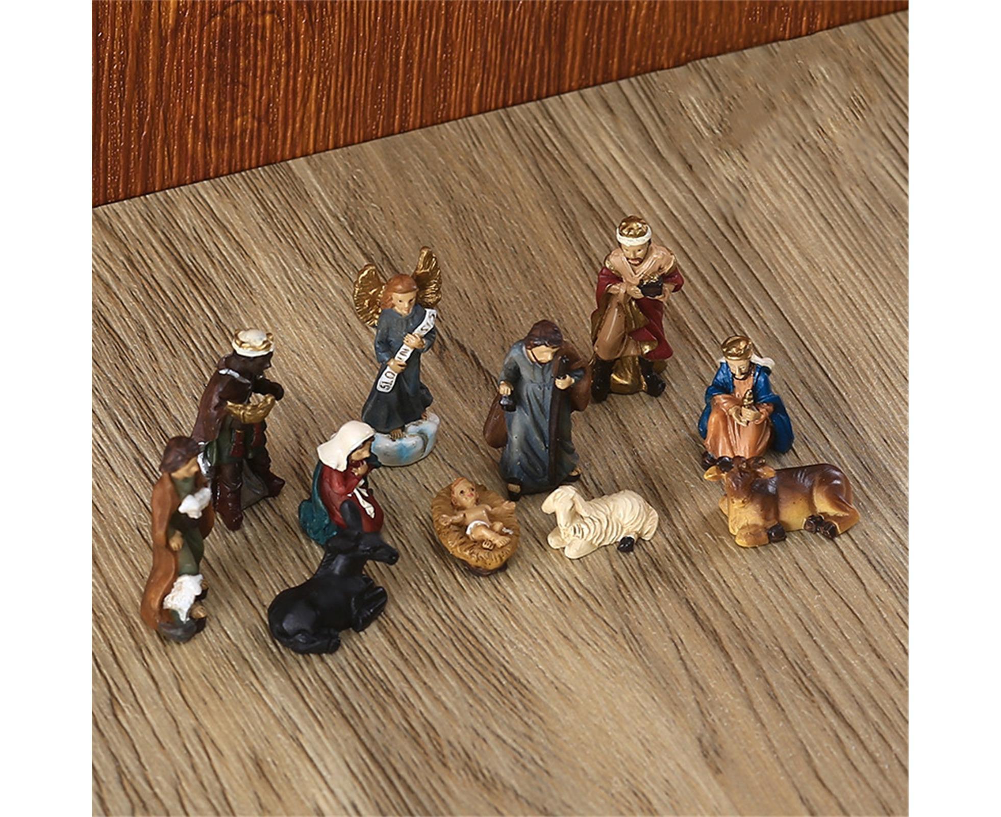 Jesus Figurine Set-Multicolor - Image 4