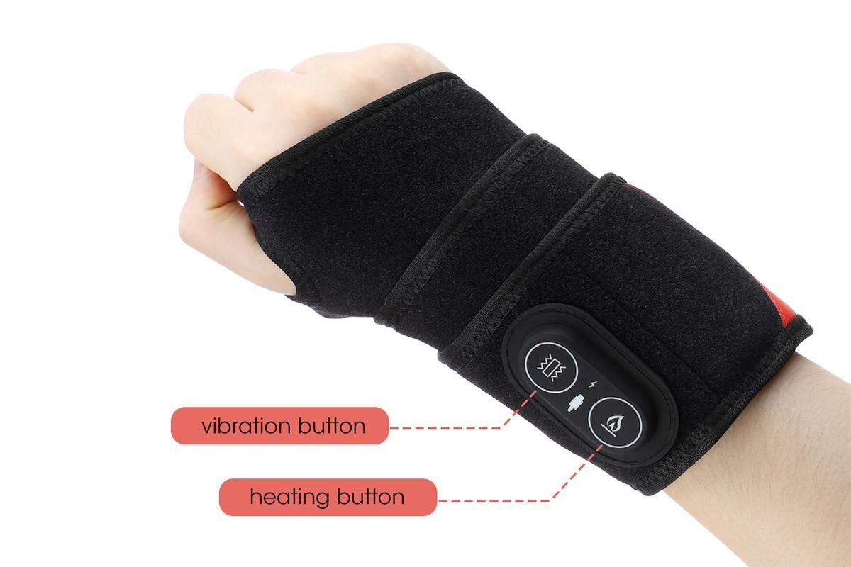Wireless Hot Compress Wrist Massager Hand Heating Wrap with 3 Temperature Settings - Image 4
