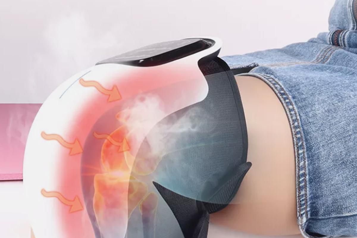 Red Light and Massage Therapy Smart Portable Knee Massager - Image 5
