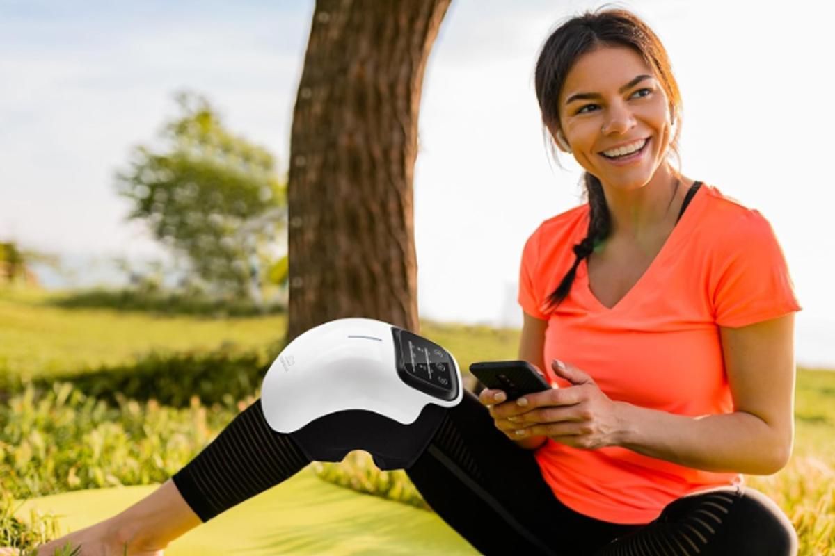 Red Light and Massage Therapy Smart Portable Knee Massager - Image 7
