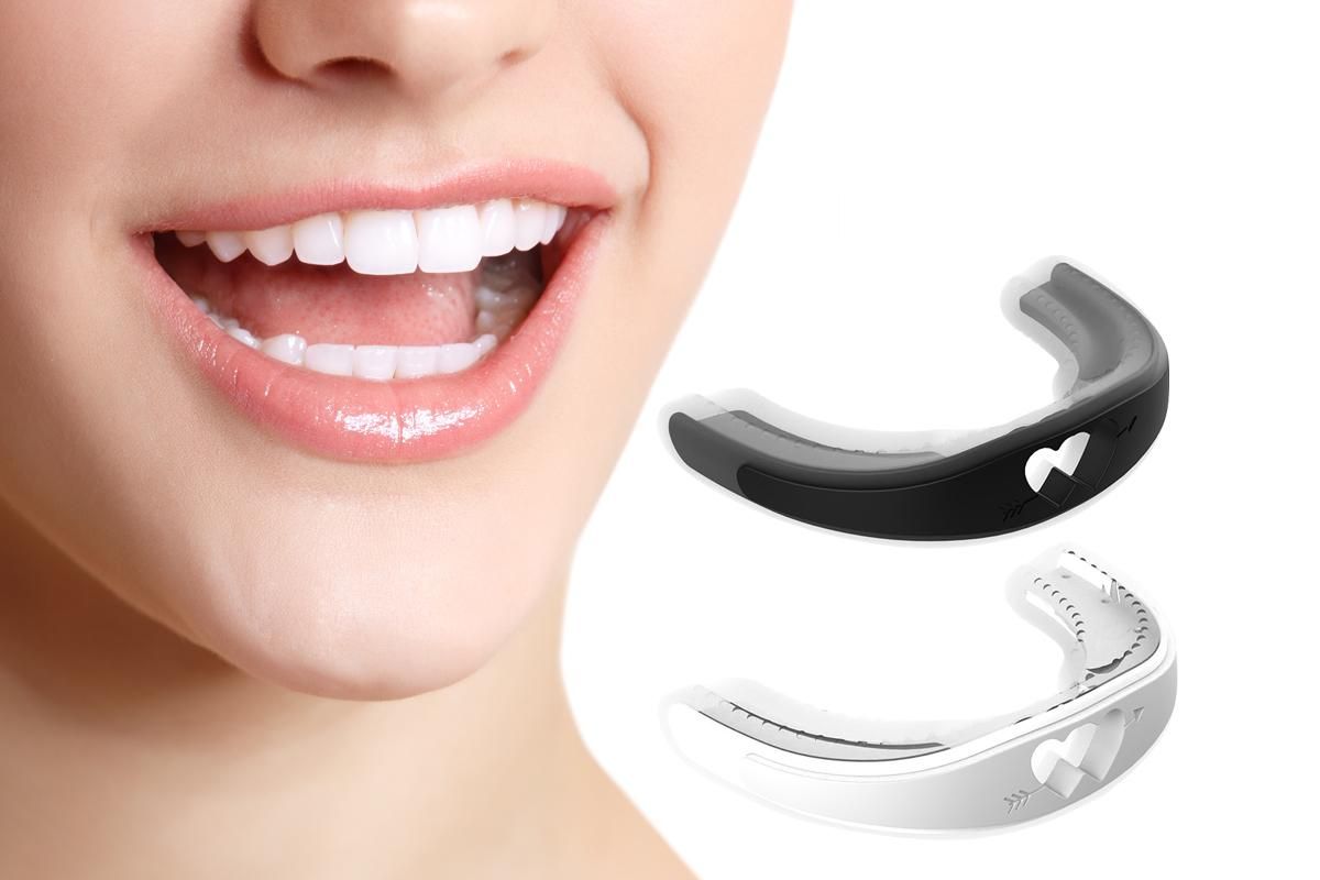 Anti-Snoring Mouth Guard Sleeping Bite Guard for Bruxism Aid Mouthpiece -Black - Image 1