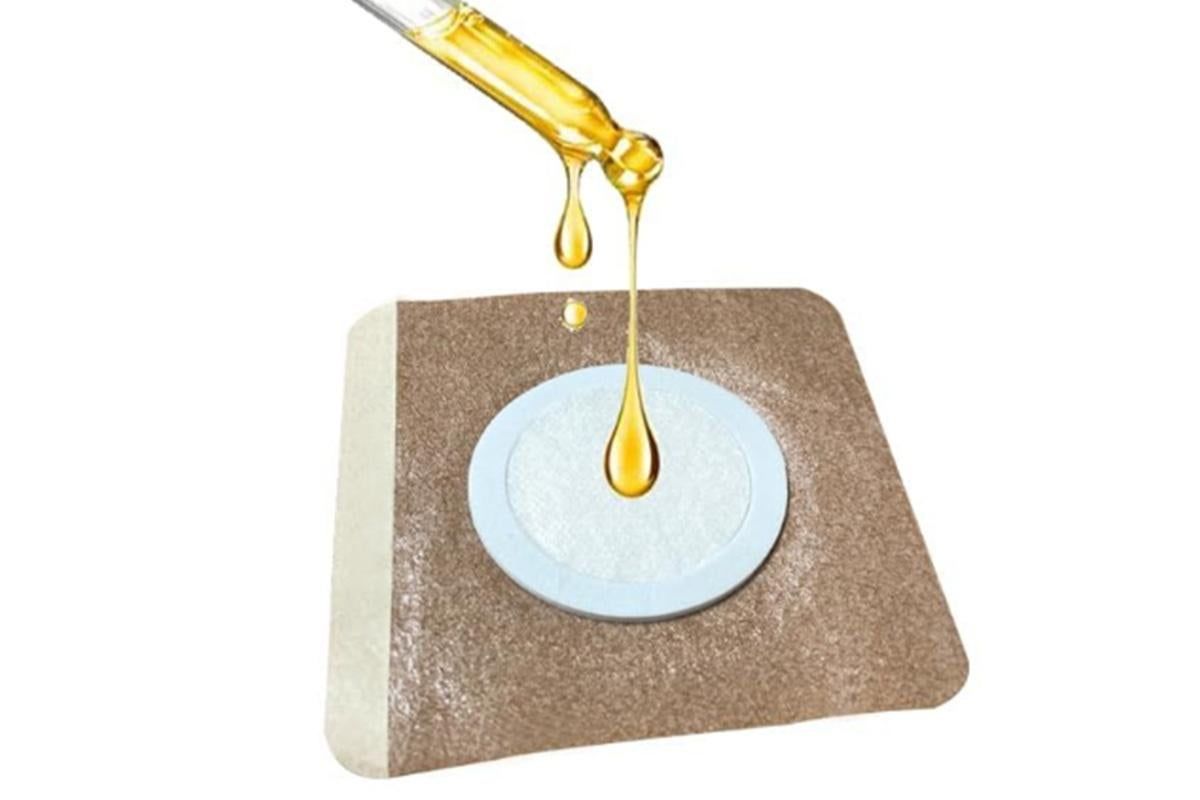 100PCS Disposable Castor Oil Patches Self-Adhesive Castor Oil Pack Belly Wrap for Waist Back Neck Arm - Image 6