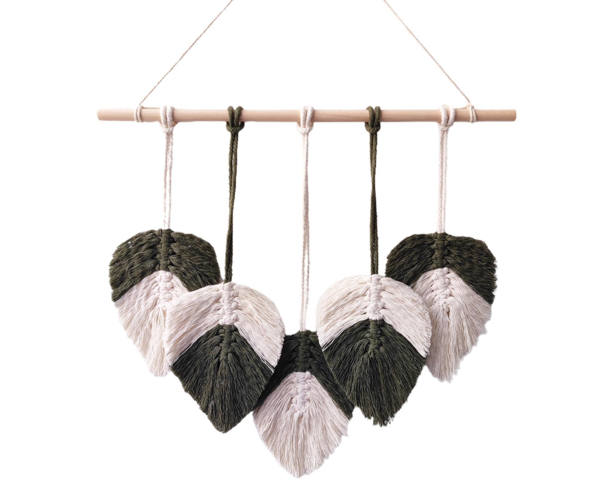 Bohemia Macrame Wall Hanging-Atrovirens - Image 1