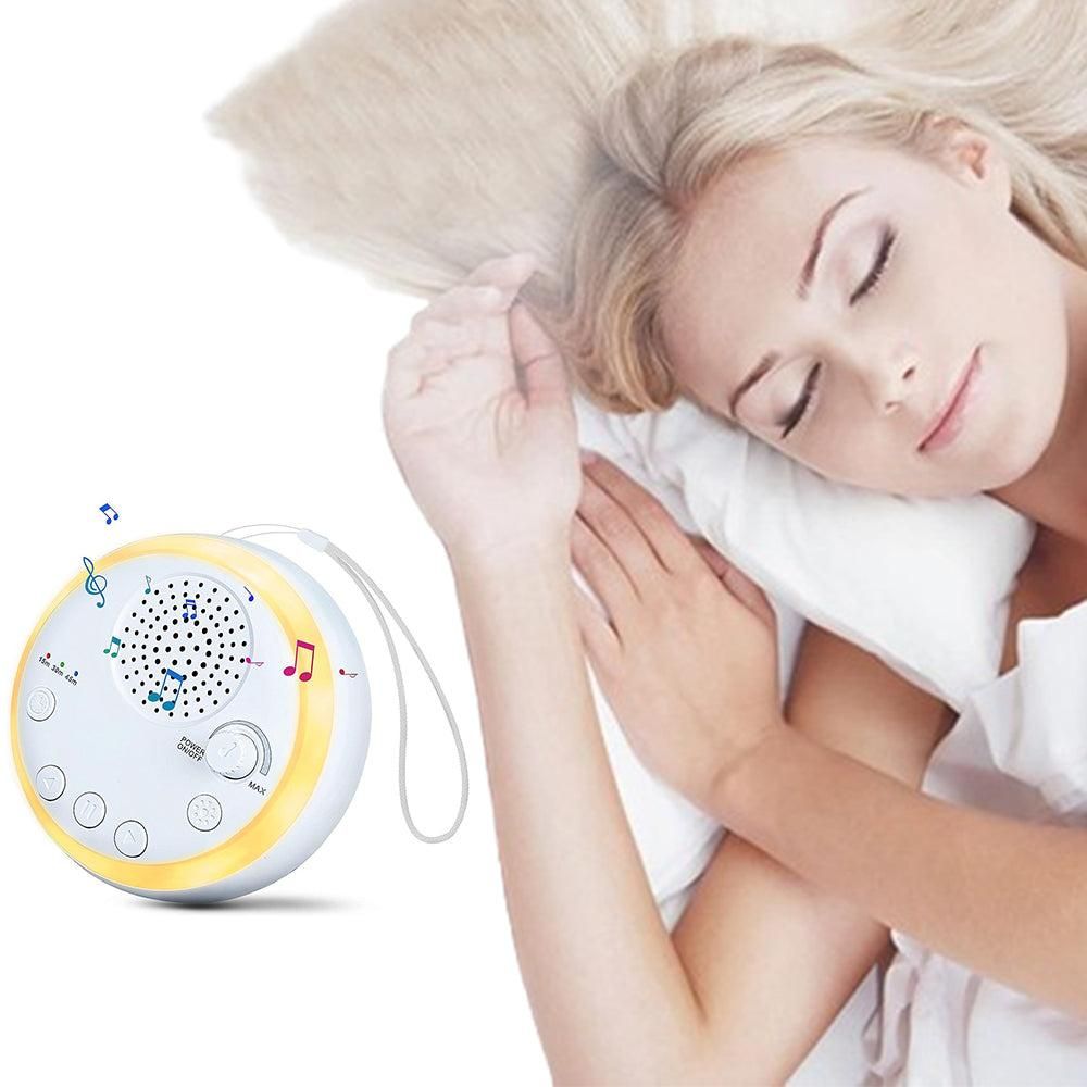 White Noise Machine Portable Sound Machine 6 Soothing Natural Sounds with Noise Canceling for Office & Sleeping - Image 5