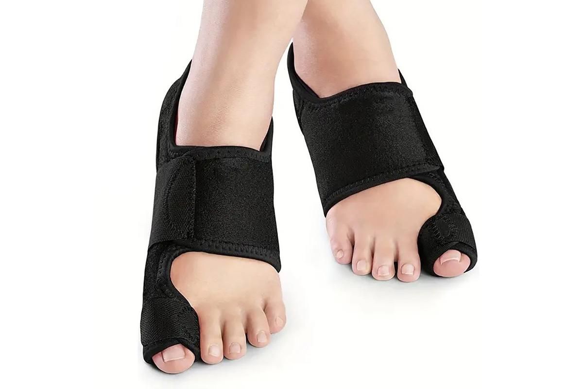 1 Pair Bunion Corrector Adjustable Length Orthopedic Toe Separator for Men and Women - Image 1