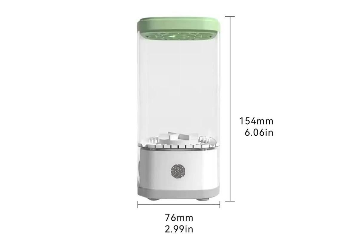 Electric Makeup Brush Cleaner and Dryer Machine Automatic Brush Super Fast Cleaning Tool -White - Image 6