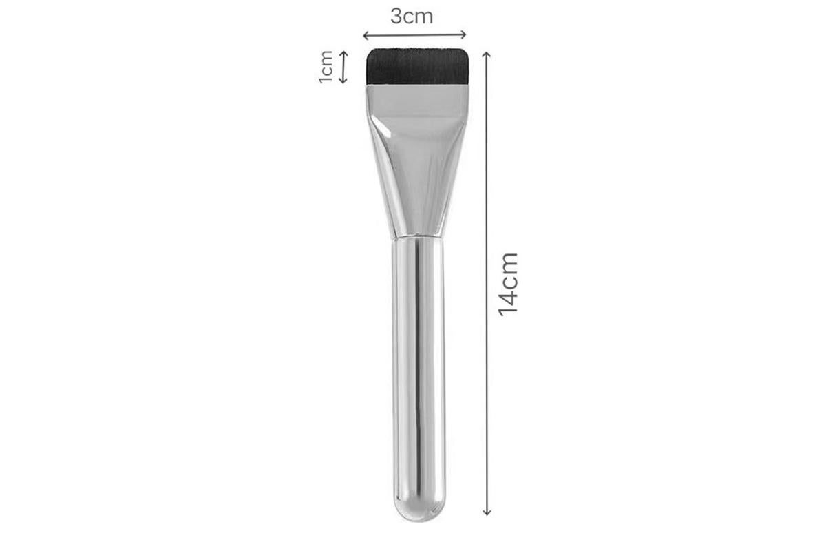 4 Pack Flat Foundation Brush Straight Head Makeup Brush for Liquid Foundation Face Mask - Image 7