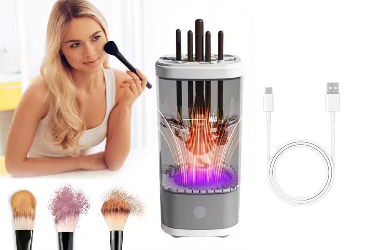 Electric Makeup Brush Cleaner for All Size Makeup Brushes - Image 6