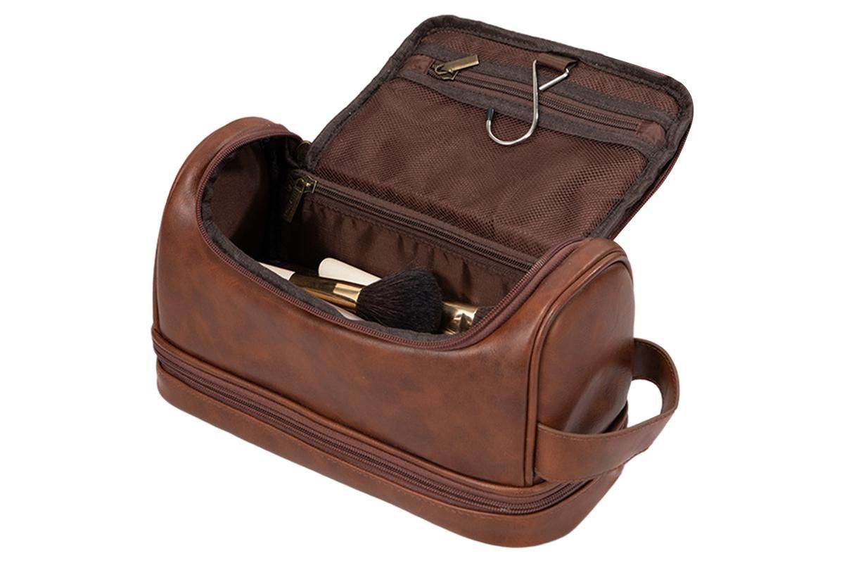 Travel Cosmetic Bag Hanging Zipper Makeup Case Organizer Storage Wash Pouch - Image 3