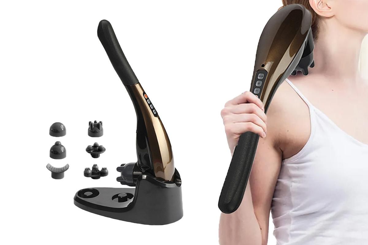 Rechargeable Hand Held Deep Tissue Massager for Muscles - Image 1