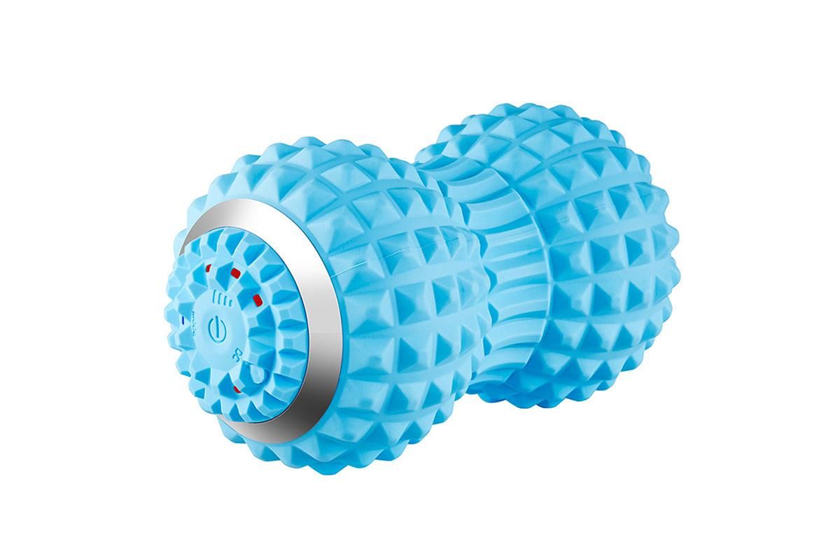 Vibrating Roller Massager Electric Massage Ball Back Foot Muscle Pain Relief -Light Blue - Image 3