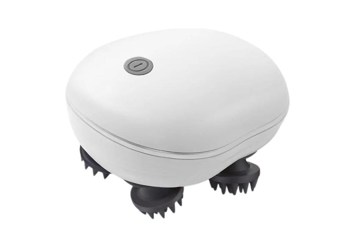 Handheld Rechargeable Electric Scalp Head Massager for Head and Body - Image 2