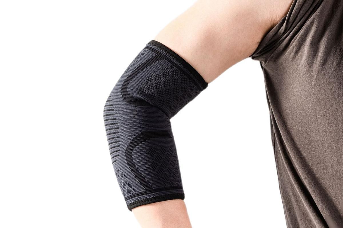 2Pcs Elbow Brace for Tendonitis Elbow Compression Support Sleeve for Golfers Pain Relief for Workout Weightlifting -Black / L - Image 4
