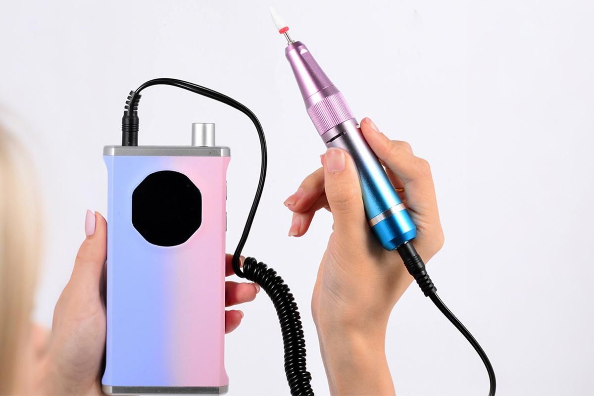 Nail Drill Professional Electric Nail File for Acrylic Gel Nails Polishing Removing - Image 6